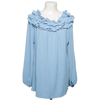 Blouse (Blauw) van Made in italy Elastaan, Polyester, Viscose