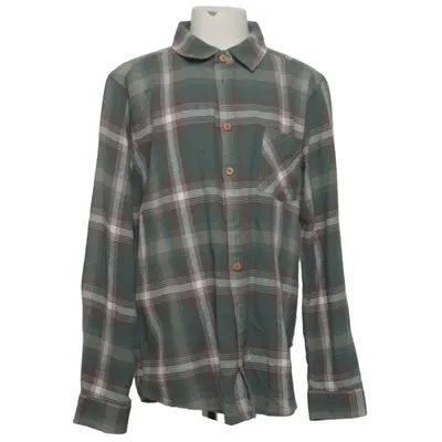 Chemise en flanelle (Vert, Marron, Blanc) de POMPdeLUx Coton