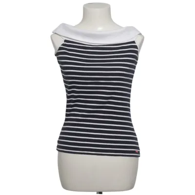 Top (Blue, White) from ESPRIT Cotton