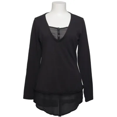 Henley T-shirt (Grå) fra Sandwich Bomuld, Elastan, Polyester