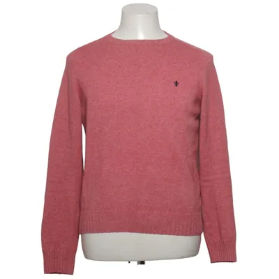 Strickpullover (Pink) von Morris Gent's Baumwolle, Wolle