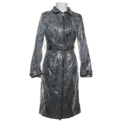 Raincoat (Patent Long Jacket) from Chloé B x NA-KD Cotton, Elastane, Polyester, Polyurethane
