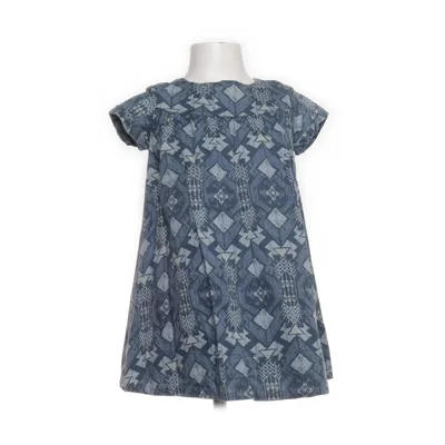 Jurk (Blauw, Meerkleurig) van Vertbaudet Katoen