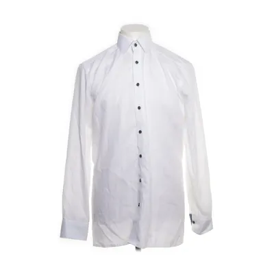 Shirt (Wit) van Olymp Katoen