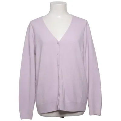 Cardigan (Purple) from Cashmere-Feeling Acrylic