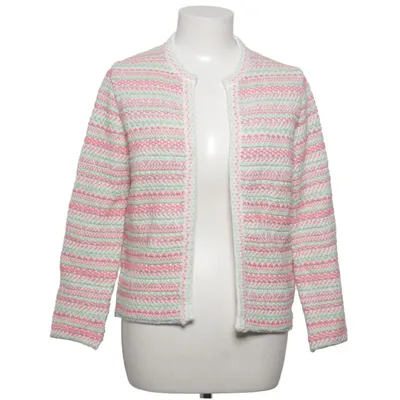 Cardigan (Pink, Green, White) from Rich & Royal Acrylic, Cotton, Polyester