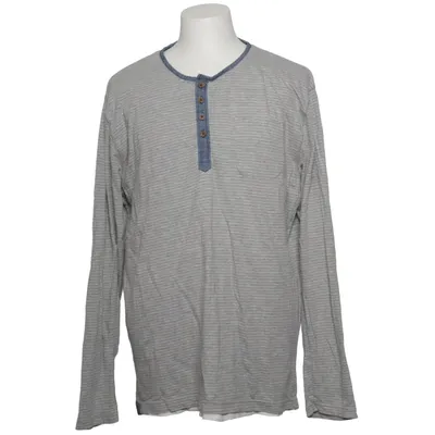 Henley Shirt (Grau, Blau) von Selected Jeans