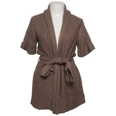 Wrap cardigan (Brown) from Colours Of The World Acrylic, Wool