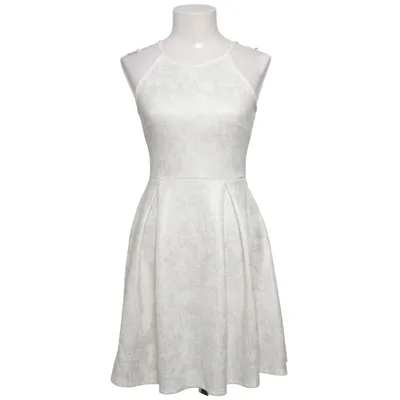 Dress (White, Silver) from Soprano Elastane, Polyester