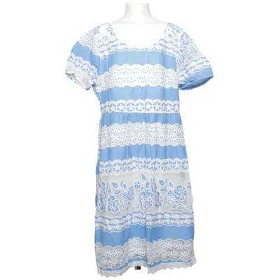 Klänning (Blå, Vit, Flerfärgad) från Holly Bracken Bomull, Polyester