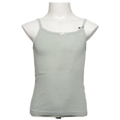 Tanktop (Groen) van Petit Bateau Katoen, Linnen