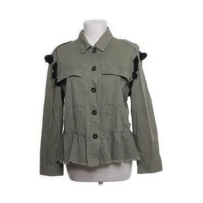 Överskjorta (Grön, Flerfärgad) från Zara Woman Bomull