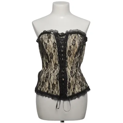 Korsett (Svart, Beige) från City Girl Polyester