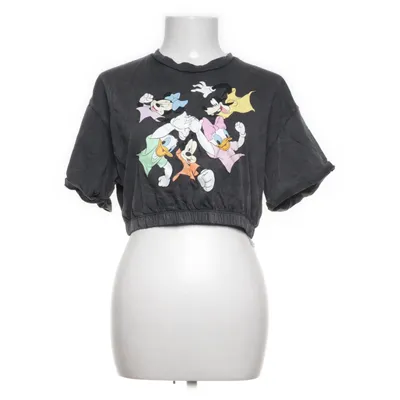 Crop top (Grijs, Meerkleurig) van Bershka