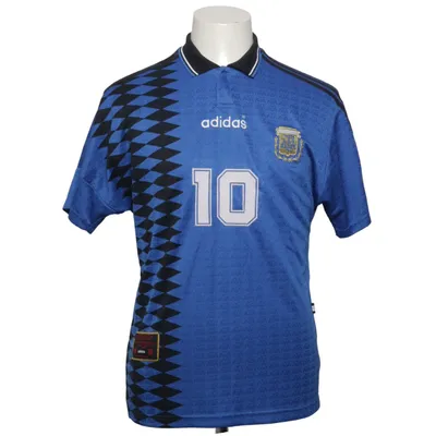 Voetbalshirt (Blauw, Zwart) van Adidas Gerecycled polyester