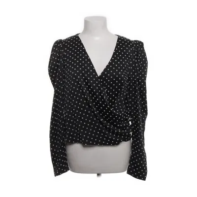 Blus (Svart, Beige) från H&M Trend Polyester