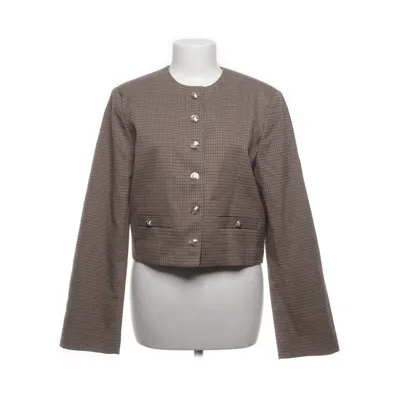 Kavaj (Brun, Grå) från H&M Elastan, Polyester, Viskos