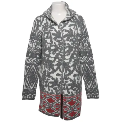 Kofta (Grå, Vit, Röd, Flerfärgad) från Desigual Akryl, Polyamid, Ull