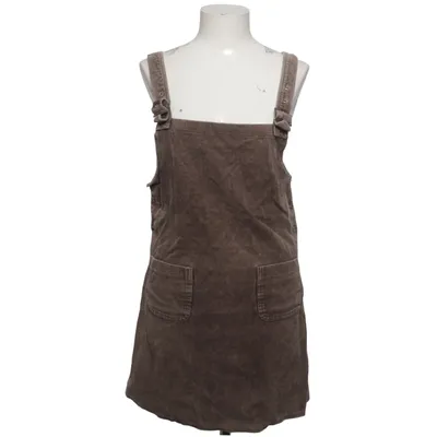 Dungaree dress (Brown) from Blues Cotton
