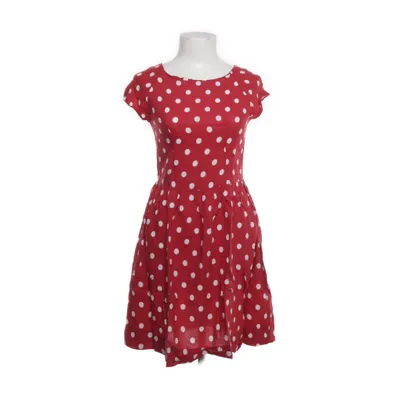 Jurk (Wit, Rood) van Indiska Viscose