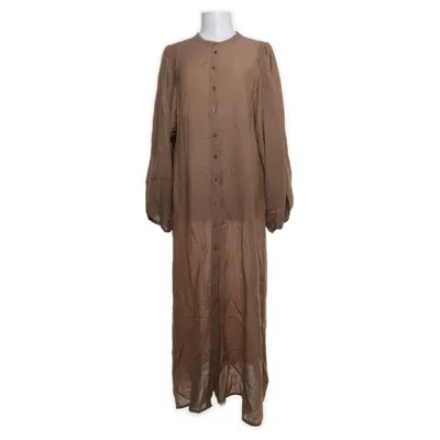 Maxi jurk (Bruin, Beige) van Lindex Viscose, Polyamide