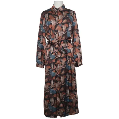 Skjortklänning (Brun, Blå, Svart) från Mazing Polyester