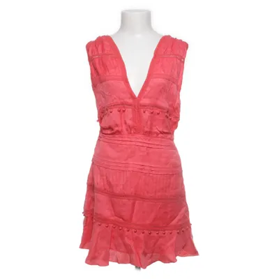 Robe (Rouge) de IRO Coton, Lin, Polyester, Viscose