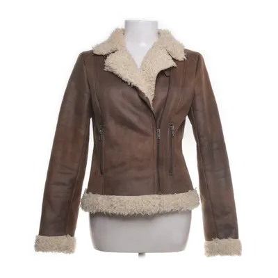 Shearling jas (Bruin) van H&M Acryl, Polyester, Imitatiebont