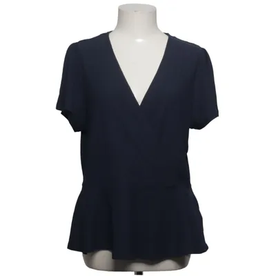 Peplumbluse (Blå) fra Holly & Whyte by Lindex Elastan, Polyester