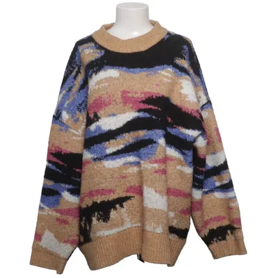 Tröja (Beige, Flerfärgad) från Monki Akryl, Elastan, Polyester, Ull
