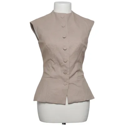 Suit vest (Beige) from Zara Elastane, Polyester, Viscose