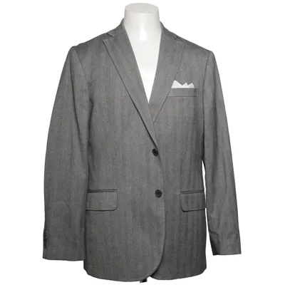 Blazer (Gris) de Dressmann Polyester, Viscose