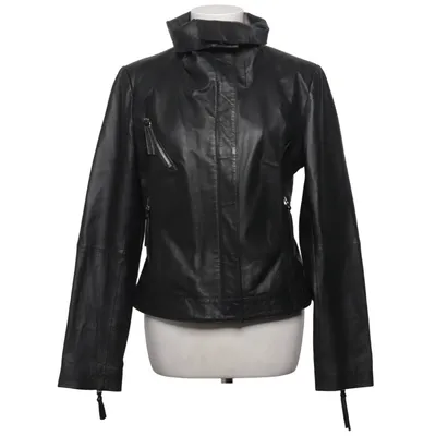 Leather jacket (Black) from Ricarda M Leather, Polyester