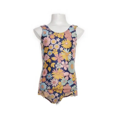 Badedragt (Blå, Flerfarvet) fra H&M Elastan, Polyester