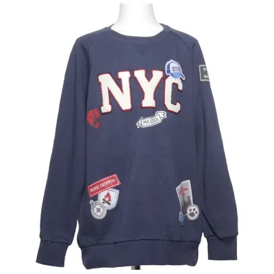Collegetröja (Blå) från Zara Boys Collection Bomull, Elastan, Polyester