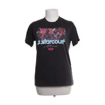 T-shirt (Black, Multicolored) from Stranger Things x Pull & Bear