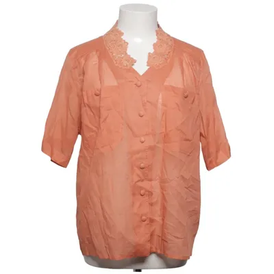Short sleeve shirt (Orange) from Lutz Teutloff Cotton