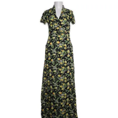 Dress (Black, Multicolored) from Fever London Cotton, Viscose