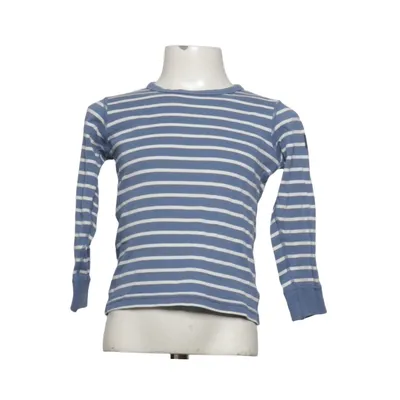 Long sleeve T-shirt (Blue, White) from Polarn O. Pyret Organic cotton