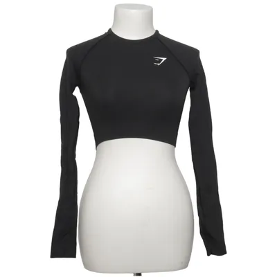 Træningstop (Sort) fra Gymshark Elastan, Polyamid