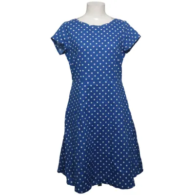 Robe (Bleu, Blanc) de Cissi och Selma Acétate, Coton