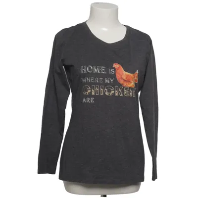 Long sleeve T-shirt (Gray) from Spreadshirt Cotton, Polyester