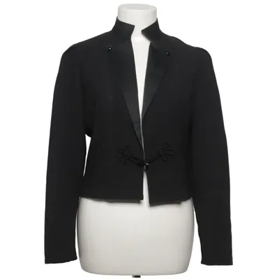 Jacket (Black) from Milini Polyester, Wool