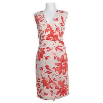 Klänning (Beige, Röd, Rosa) från Hallhuber Bomull