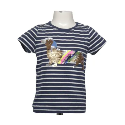 T-shirt (Blau, Weiß, Mehrfarbig) von Mini Boden Baumwolle