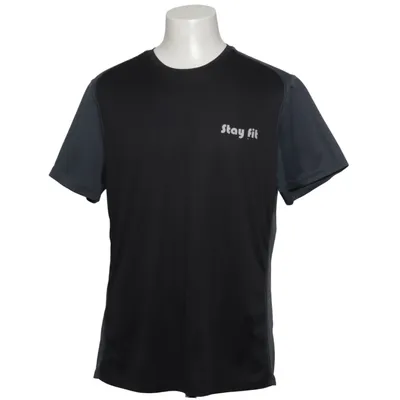Træningstrøje (Sort, Grå) fra Stay Fit Polyester