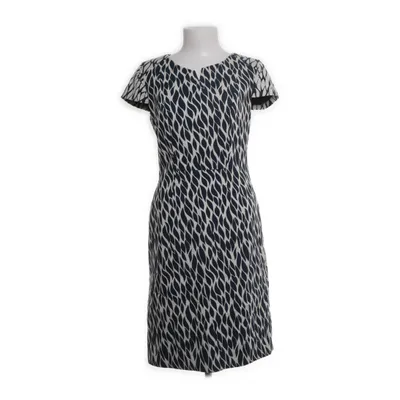 Dress (White, Blue) from Ellen Eisemann Cotton, Elastane, Polyamide, Viscose