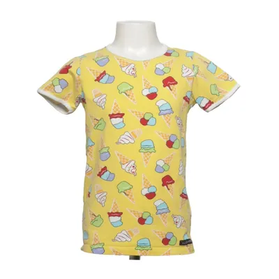 T-shirt (Geel, Meerkleurig) van Villervalla Katoen, Elastaan