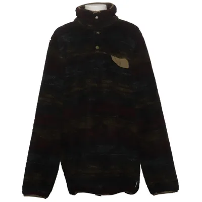 Fleece trui (Zwart, Meerkleurig) van Ayacucho Gerecycled polyester