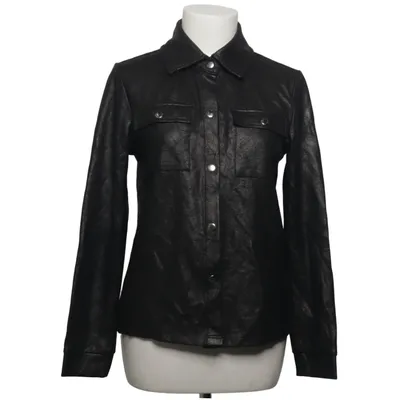 Surchemise (Noir) de Gabriella K. Élasthane, Polyester, Viscose